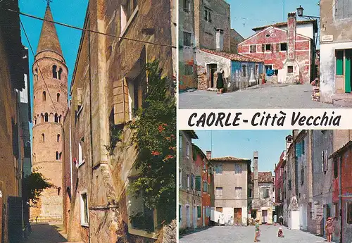 454 - Italien - Caorle , Citta Vecchia , Altstadt - gelaufen 1993