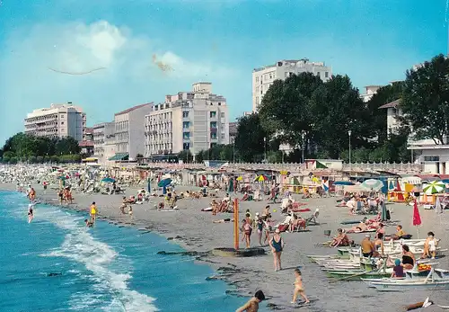 481 - Italien - Grado , Spaggia , Strand - gelaufen 1964