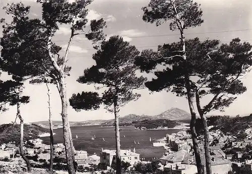 485 - Jugoslawien - Kroatien , Mali Losinj , Panorama - gelaufen 1968