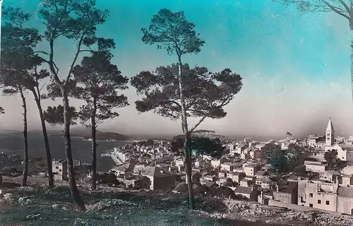 494 - Jugoslawien - Kroatien , Mali Losinj , Panorama - gelaufen