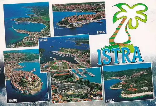 508 - Kroatien - Istrien , Mehrbildkarte  - gelaufen 2004