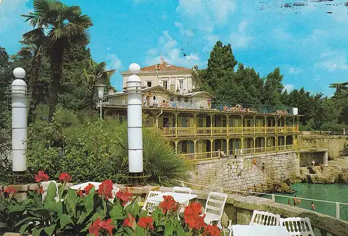 511 - Jugoslawien - Kroatien , Opatija , Hotel - gelaufen 1990