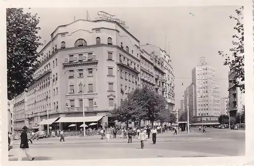 532 - Jugoslawien - Serbien , Belgrad , Hotel Balkan - gelaufen 1965