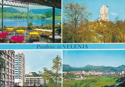 550 - Slowenien - Velenja , Velenje , Mehrbildkarte - nicht gelaufen