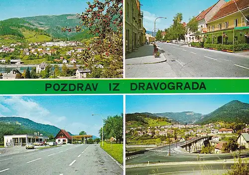 551 - Slowenien - Dravograd , Mehrbildkarte - nicht gelaufen