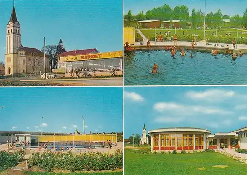 584 - Jugoslawien - Slowenien , Moravske Toplice , Therme , Mehrbildkarte - gelaufen