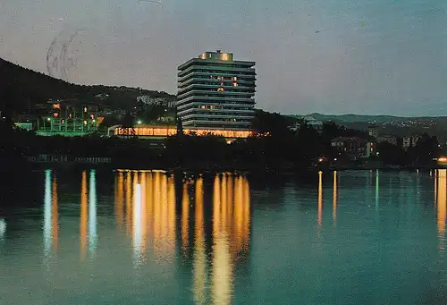 606 - Jugoslawien - Kroatien , Opatija , Hotel Ambasador - gelaufen 1970