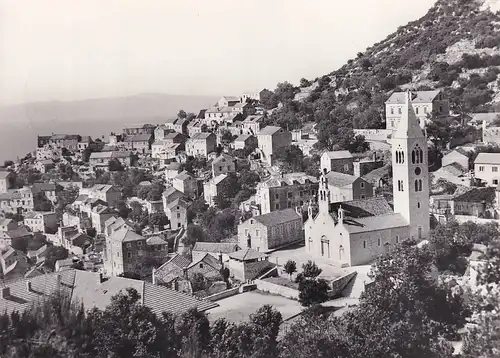 631 - Jugoslawien - Kroatien , Lastovo , Panorama - gelaufen 1955