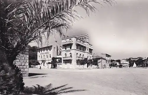 663 - Jugoslawien - Kroatien , Zagreb , Hotel Miramar - gelaufen 1963