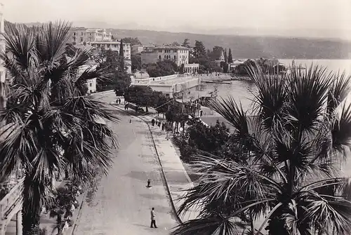 702 - Jugoslawien - Kroatien , Opatija , Panorama , Straße - nicht gelaufen