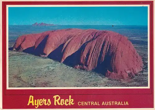 733 - Australien - Ayers Rock - gelaufen 1992