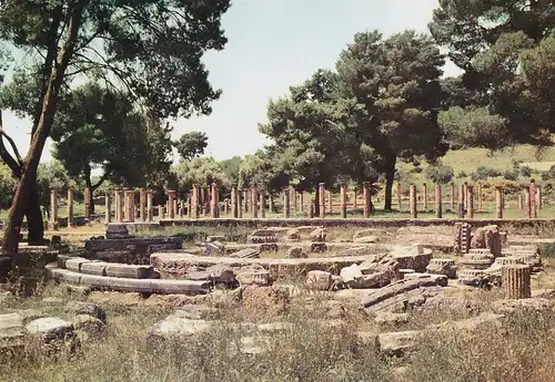 741 - Griechenland - Olympia , Filipion - gelaufen 1965