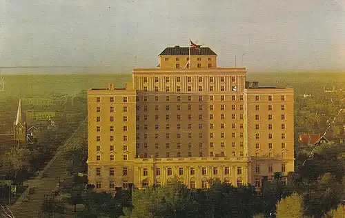 823 - Kanada - Canada , Regina , Hotel Saskatchewan - gelaufen 1958