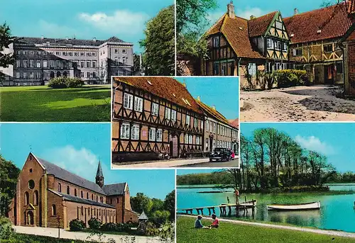 846 - Dänemark - Danmark , Sjælland , Soro , Mehrbildkarte - gelaufen 1972