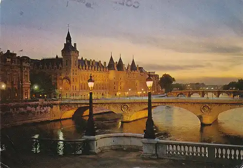 967 - Frankreich - Paris , La Conciergerie , Brücke - gelaufen 1972