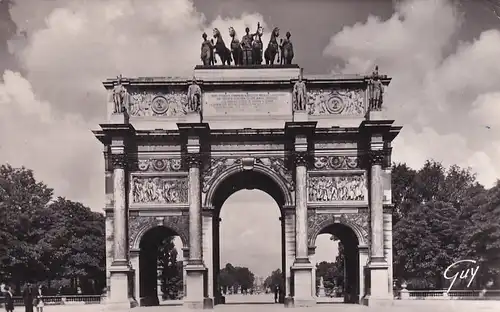 969 - Frankreich - Paris , L'Arc de Triomphe illumine , Triumphbogen - gelaufen 1958