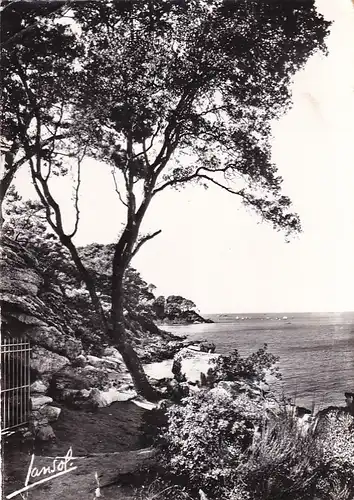972 - Frankreich - Île de Noirmoutier , Anse Rouge , Grotte St. Philibert - gelaufen 1962