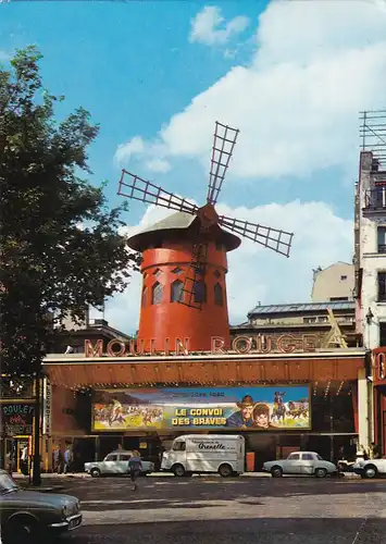979 - Frankreich - Paris , Le Moulin Rouge , Auto - gelaufen 1983