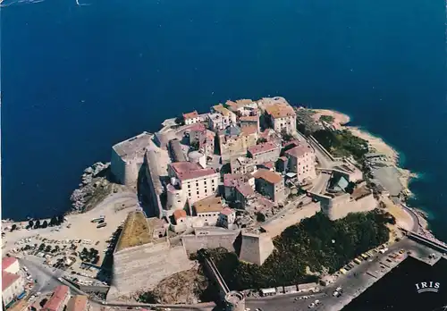 990 - Frankreich - Korsika , Corse , Calvi , La Citadelle - gelaufen 1975