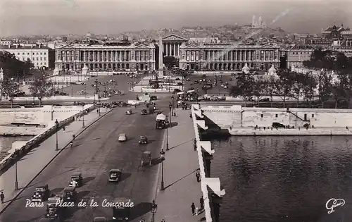 992 - Frankreich - Paris , Place de la Concorde - gelaufen 1941