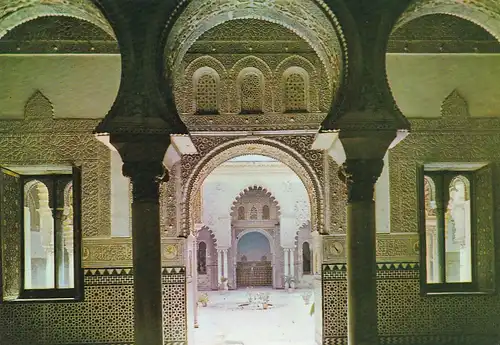 1055 - Spanien - Sevilla , Interior del Alcazar , Königspalast - gelaufen 1983