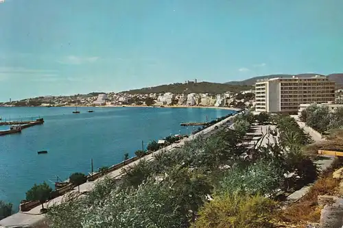 1094 - Spanien - Palma de Mallorca , Baleares , Paseo Maritimo , Promenade - gelaufen 1960