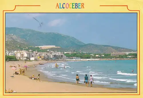 1098 - Spanien - Alcoceber , Castellon , Beach , Playa , Strand - gelaufen