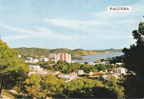 1099 - Spanien - Mallorca , Baleares , Paguera - gelaufen 1987