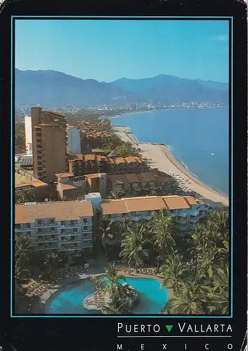 1105 - Mexiko - Puerto Vallarta , Bay , Bucht - gelaufen