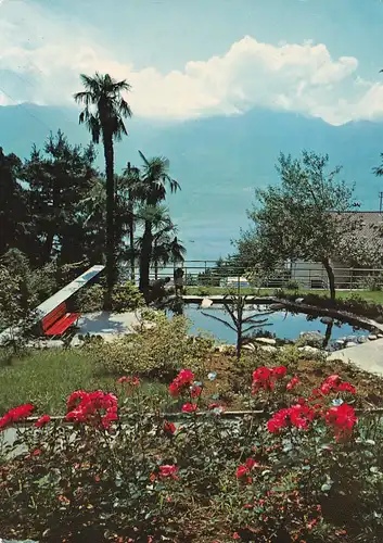 1162 - Schweiz - Suisse , Switzerland , Tessin , Orselina , Locarno Parco di Orselina - gelaufen 1982