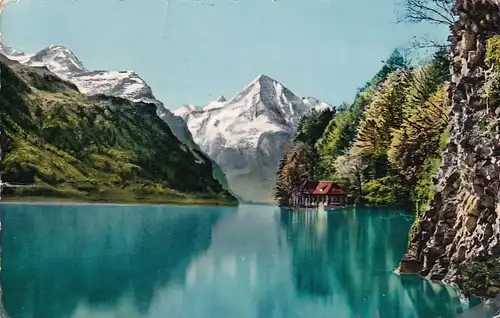 1177 - Schweiz - Suisse , Switzerland , Uri , Bristenstock vom Rütli aus - gelaufen