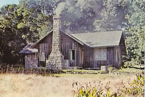 1247 - Rhodesien - Rhodesia , Inyanga , Cottage , Rhodes Dam - gelaufen 1978