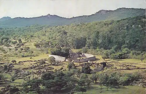 1252 - Rhodesien - Rhodesia , Zimbabwe Ruins - gelaufen 1978