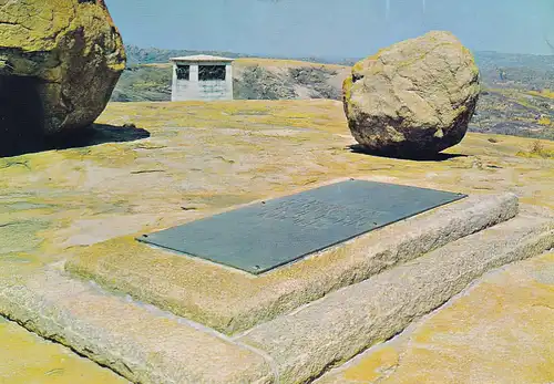 1265 - Rhodesien - Rhodesia , Matopo Hills , Bula Wayo , Cecil John Rhodes , Alan Wilson Memorial  - gelaufen 1976