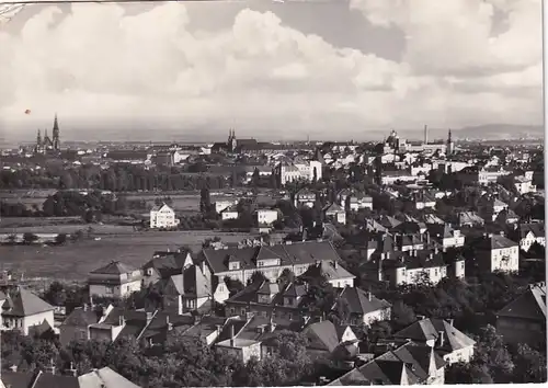 1340 - Tschechoslowakei - Czechoslovakia , Czech , Olomouc , Olmütz , Panorama - gelaufen 1963