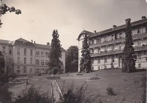 1354 - Tschechoslowakei - Czechoslovakia , Czech , Olomouc , Olmütz , Institut für Gesundheit , Chirurgische u. Augen Klinik - gelaufen 1964