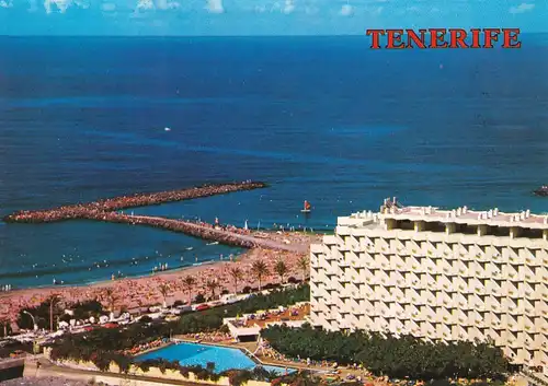 1368 - Spanien - Spain , Teneriffa , Playa de Las Americas - gelaufen