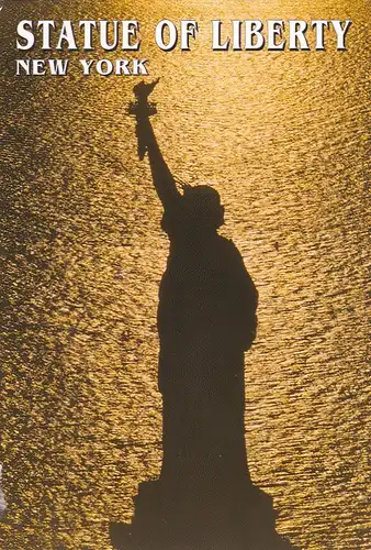 1399 - USA - Ney York City , Statue on Liberty island in New York Habour - gelaufen 2003
