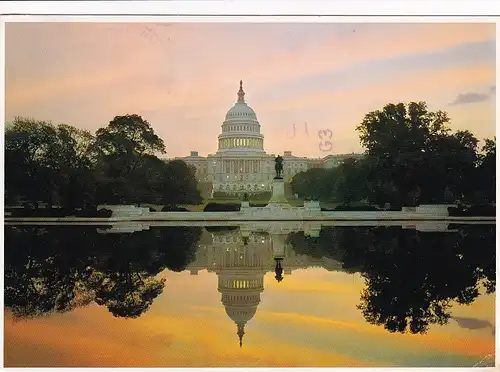 1402 - USA - Washington , Capitol Building - gelaufen 1985