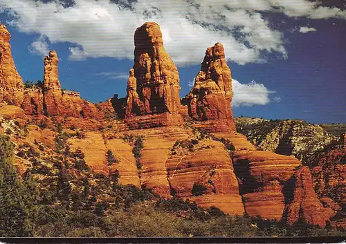 1420 - USA - Arizona , Sedona , Seen from the Chapel of the Holy Cross - gelaufen 1995