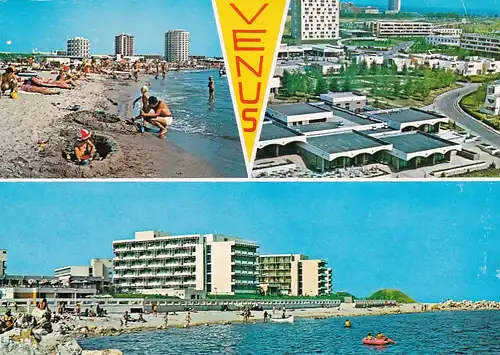 1448 - Rumänien - Romania , Constanta , Venus , Strand - gelaufen 1979