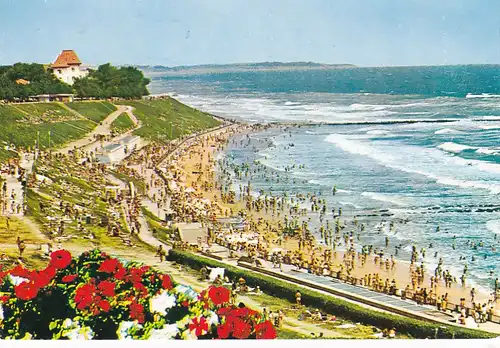 1449 - Rumänien - Romania , Eforie Sud , Plaja , Strand - gelaufen 1971