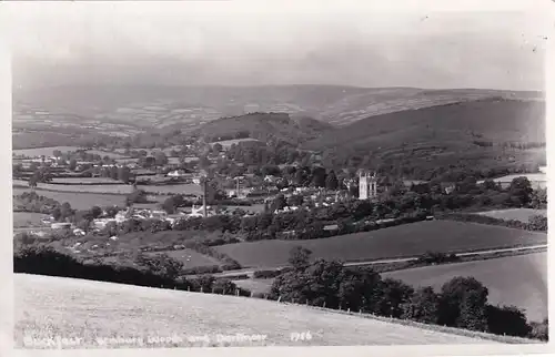1461 - Großbritannien - Devon , Buckfast , Panorama - gelaufen 1956