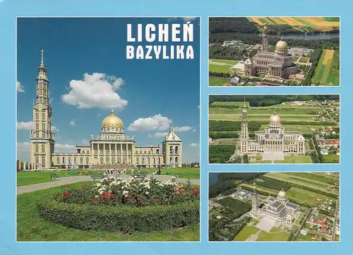 1486 - Polen - Polska , Lichen k. Konina , Sanktuarium Maryjne w Licheniu , Bazylika - gelaufen