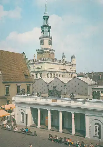 1488 - Polen - Polska , Poznan , Stary Rynek - gelaufen