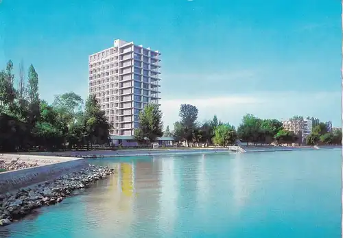1502 - Ungarn - Balaton , Plattensee , Hotel - gelaufen 1978