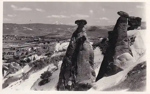 1532 - Türkei - Turkey Göreme , Kappadokien - gelaufen 1964