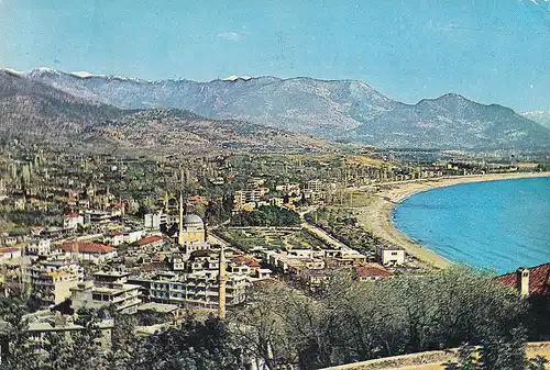 1535 - Türkei - Turkey , Alanya , Strand - gelaufen 1977