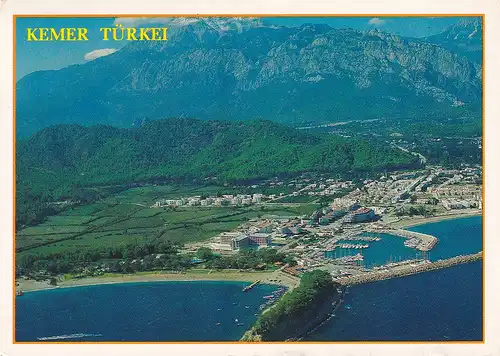 1549 - Türkei - Turkey , Kemer , Panorama - gelaufen 1990