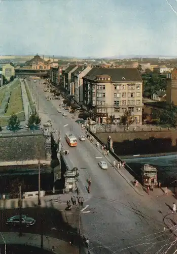 1598 - Tschechoslowakei - Czechoslovakia , Plzen , Pilsen , kamenny most , Slovany - gelaufen 1963